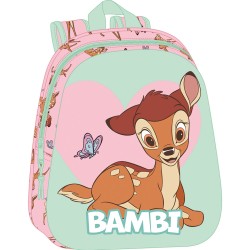 Zaino Scuola Clásicos Disney Verde Rosa 27 x 33 x 10 cm