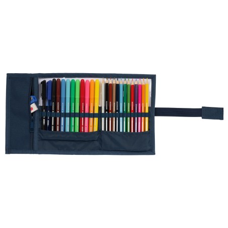 Astuccio Scuola El Ganso Classic Blu Marino 7 x 20 x 7 cm 27 Pezzi