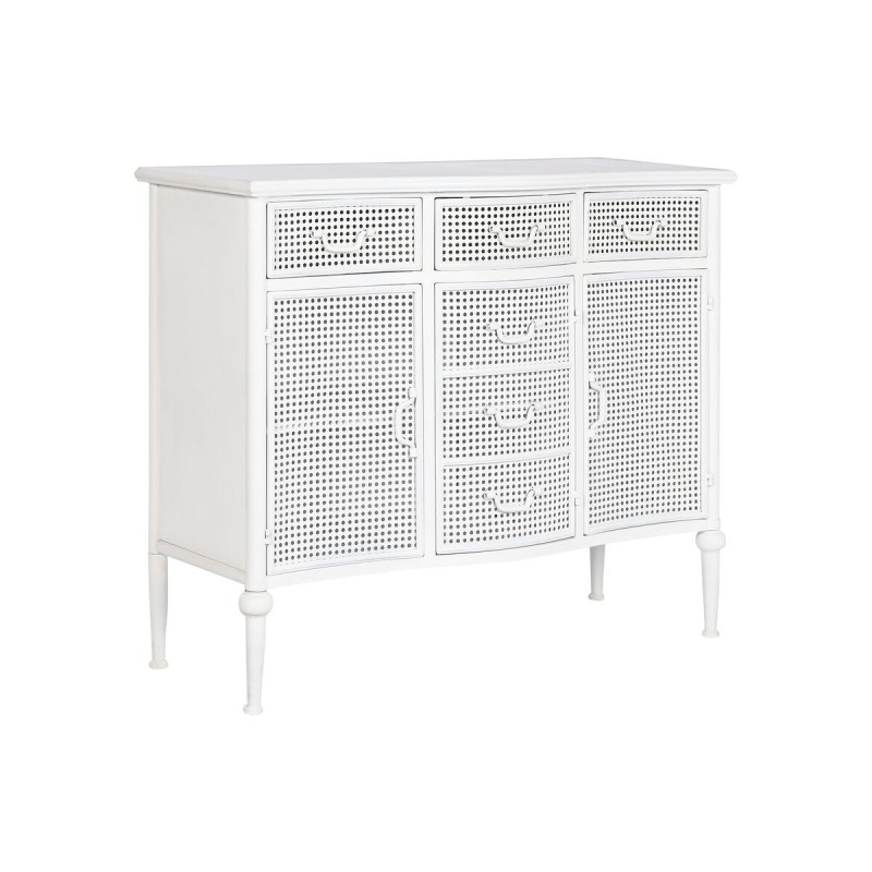 Credenza Home ESPRIT Bianco 101 x 42 x 85 cm Credenza Home ESPRIT Bianco 101 x 42 x 85 cm