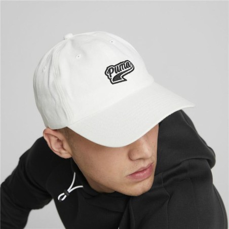 Cappello Sportivo Puma Script Logo Bianco Multicolore Taglia unica