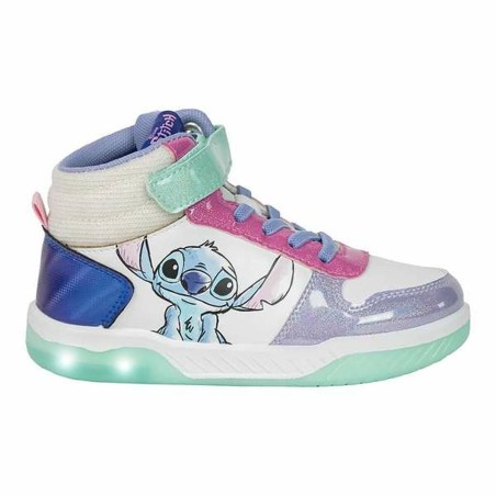 Scarpe Sportive per Bambini Stitch Bianco