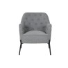 Poltrona DKD Home Decor Grigio Metallo 65 x 73 x 79,5 cm