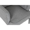 Poltrona DKD Home Decor Grigio Metallo 65 x 73 x 79,5 cm