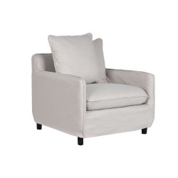 Poltrona Home ESPRIT Beige 85 x 85 x 74 cm