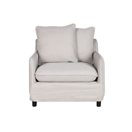 Poltrona Home ESPRIT Beige 85 x 85 x 74 cm