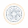 Ventilatore da Soffitto con Luce KSIX Siroco G (3000k - 6500k)