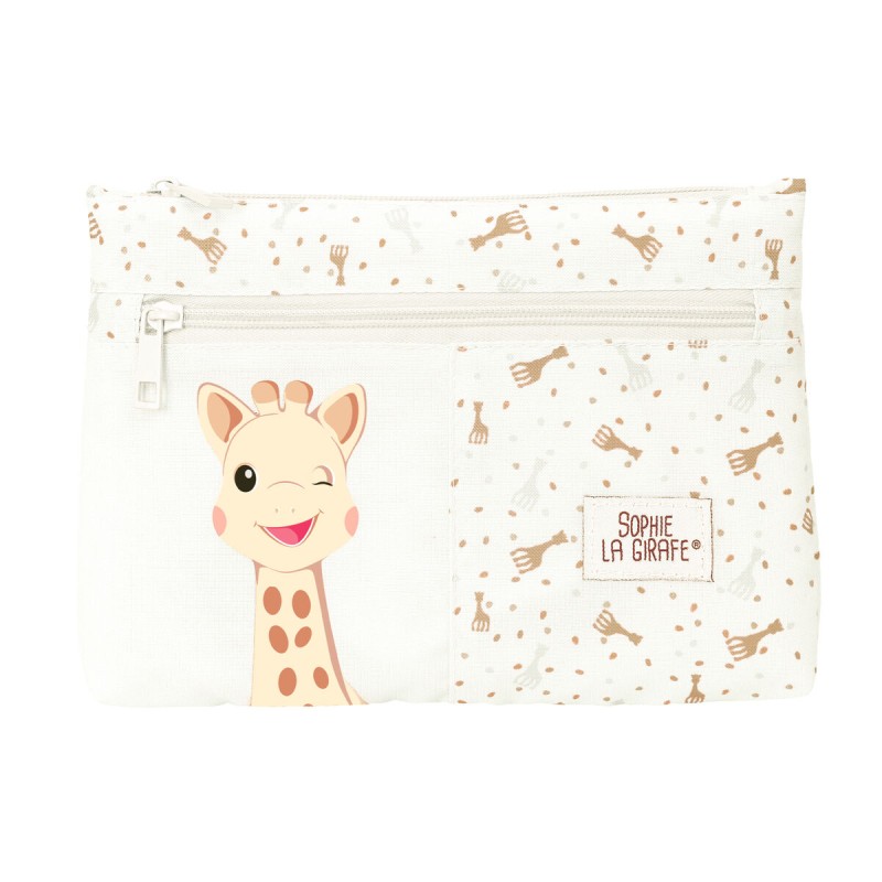 Portaoggetti Doppio Sophie la Girafe Beige 23 x 16 x 3 cm Portaoggetti Doppio Sophie la Girafe Beige 23 x 16 x 3 cm