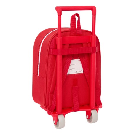Trolley per la Scuola Sevilla Fútbol Club Rosso 22 x 27 x 10 cm
