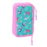 Astuccio Doppio My Little Pony Magic Rosa Turchese 12.5 x 19.5 x 4 cm 28 Pezzi