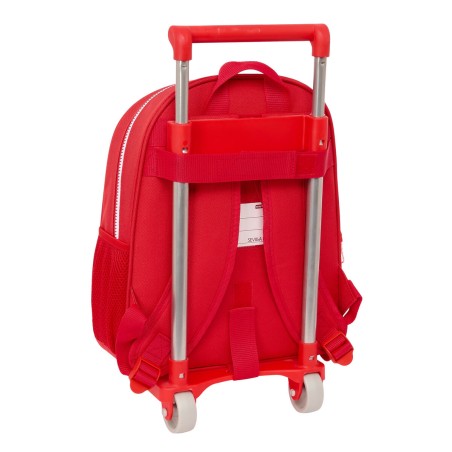 Trolley per la Scuola Sevilla Fútbol Club Rosso 28 x 34 x 10 cm