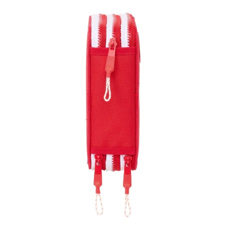 Plumier Triplo Sevilla Fútbol Club Rosso 12,5 x 19,5 x 5,5 cm 36 Pezzi