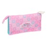 Portaoggetti Triplo Gabby's Dollhouse Party Rosa 22 x 12 x 3 cm