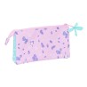 Portaoggetti Triplo Frozen Cool days Violetta Blu cielo 22 x 12 x 3 cm