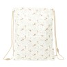 Zainetto con Cordini Sophie la Girafe Beige 26 x 34 x 1 cm