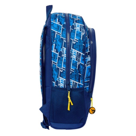 Zaino Scuola Hot Wheels Sonny Blu Marino 32 x 42 x 14 cm