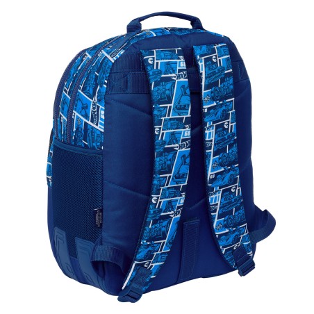 Zaino Scuola Hot Wheels Sonny Blu Marino 32 x 42 x 15 cm