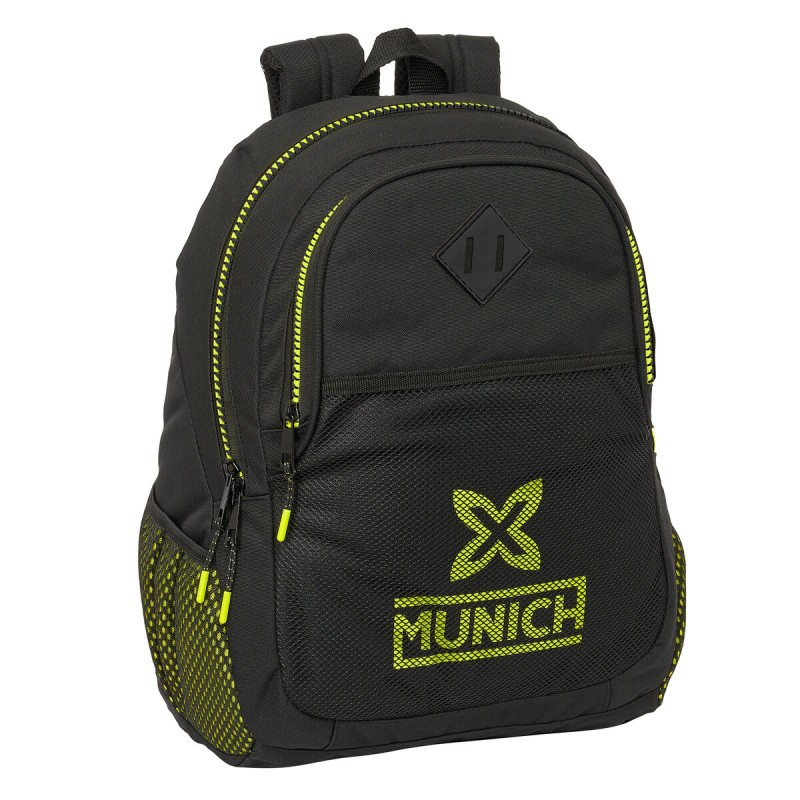 Zaino Scuola Munich Beat Nero 32 x 44 x 16 cm Zaino Scuola Munich Beat Nero 32 x 44 x 16 cm