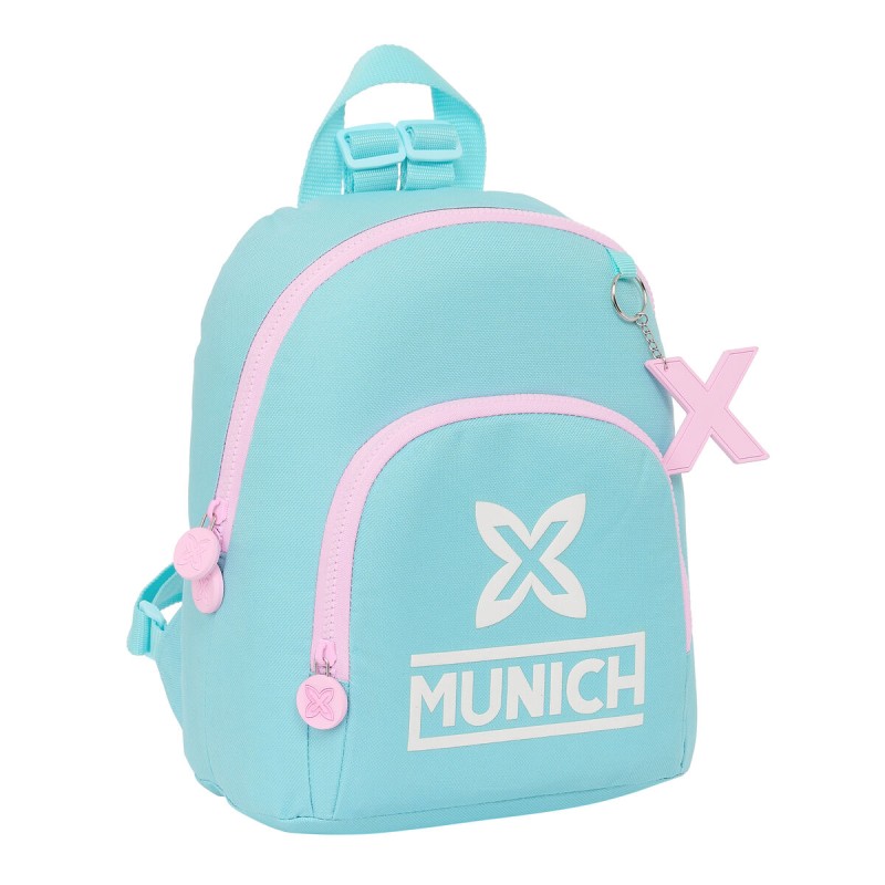 Zaino Scuola Munich Heaven Celeste 25 x 30 x 13 cm Zaino Scuola Munich Heaven Celeste 25 x 30 x 13 cm