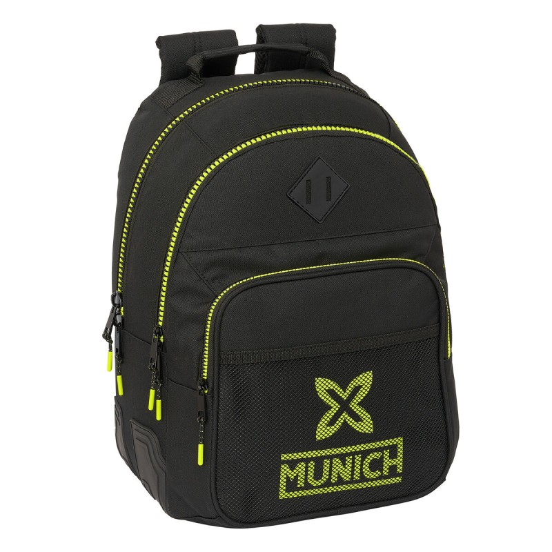 Zaino Scuola Munich Beat Nero 32 x 42 x 15 cm Zaino Scuola Munich Beat Nero 32 x 42 x 15 cm
