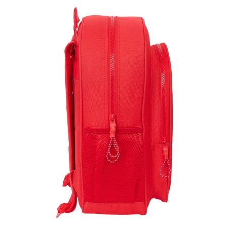 Zaino Scuola Atlético Madrid Rosso 32 x 38 x 12 cm