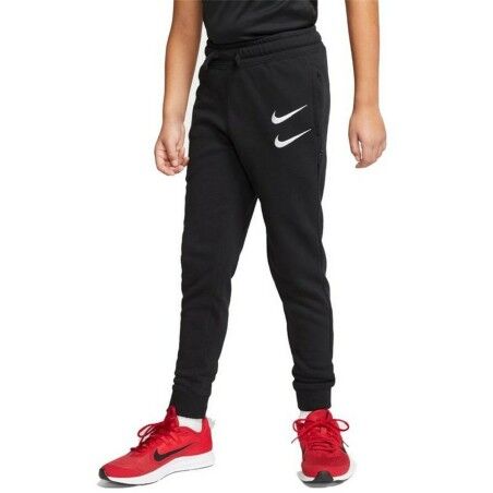 Pantalone di Tuta per Bambini Nike Swoosh Bambini Nero