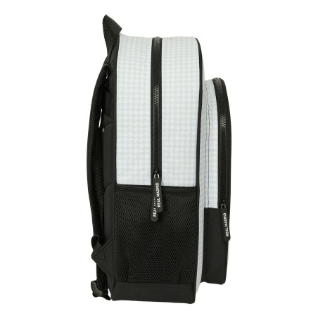Zaino Scuola Real Madrid C.F. 24/25 Bianco Grigio 32 x 38 x 12 cm