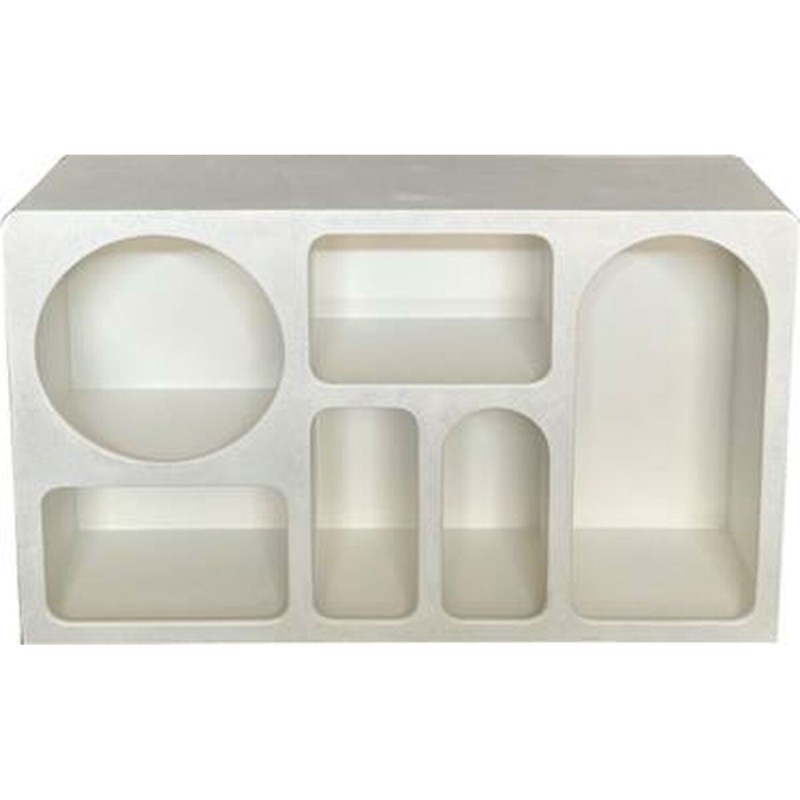 Credenza Home ESPRIT Bianco Legno MDF 120 x 26 x 75 cm Credenza Home ESPRIT Bianco Legno MDF 120 x 26 x 75 cm