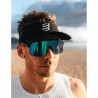 Visiera Compressport XHWU389-9002 Nero Taglia unica