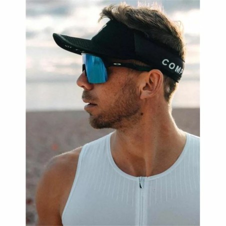 Visiera Compressport XHWU389-9002 Nero Taglia unica