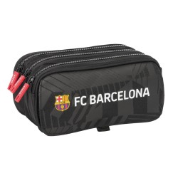 Portaoggetti Triplo F.C. Barcelona Black Nero 21,5 x 10 x 8 cm