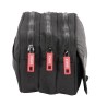 Portaoggetti Triplo F.C. Barcelona Black Nero 21,5 x 10 x 8 cm