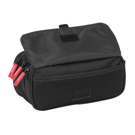 Portaoggetti Triplo F.C. Barcelona Black Nero 21,5 x 10 x 8 cm