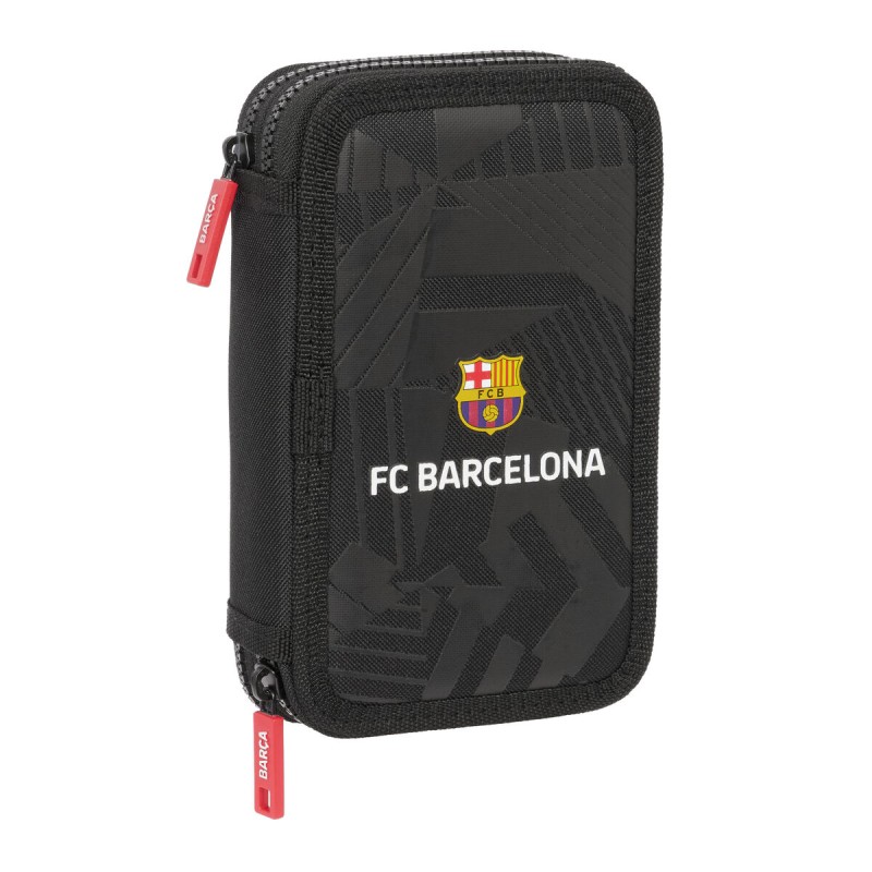 Astuccio Doppio F.C. Barcelona Black Nero 12.5 x 19.5 x 4 cm 29 Pezzi Astuccio Doppio F.C. Barcelona Black Nero 12.5 x 19.5 x 4 cm 29 Pezzi