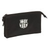 Portaoggetti Triplo F.C. Barcelona Nero 22 x 12 x 3 cm