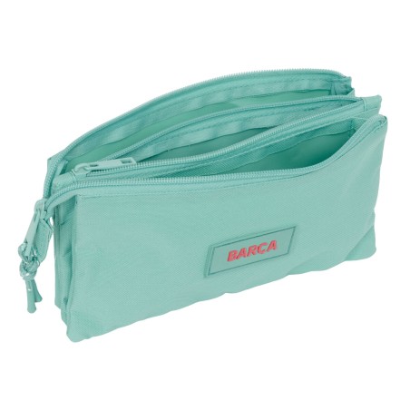 Portaoggetti Triplo F.C. Barcelona Verde 22 x 12 x 3 cm