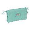 Portaoggetti Triplo F.C. Barcelona Verde 22 x 12 x 3 cm
