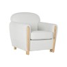 Poltrona Home ESPRIT Bianco 81 x 78 x 82 cm