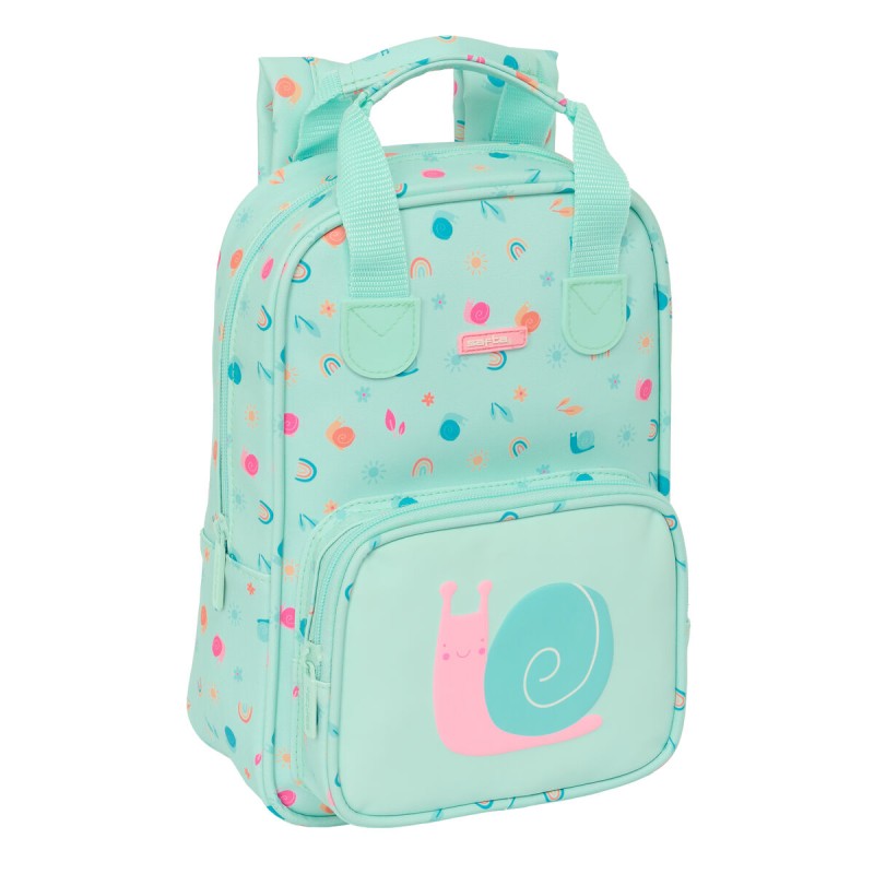 Zaino per Bambini Safta Caracol Turchese 20 x 28 x 8 cm Zaino per Bambini Safta Caracol Turchese 20 x 28 x 8 cm