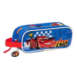 Portaoggetti Doppio Cars Race ready Azzurro 21 x 8 x 6 cm