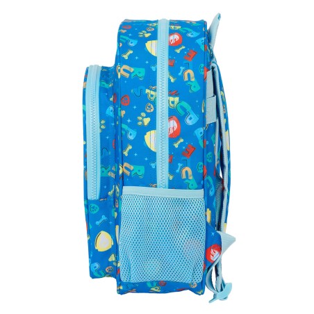 Zaino Scuola The Paw Patrol Pups rule Azzurro 26 x 34 x 11 cm