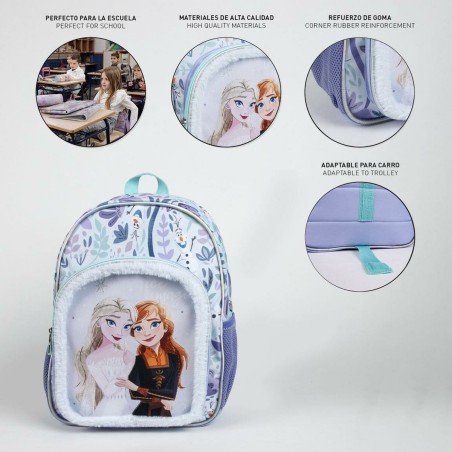 Zaino Scuola Frozen Lilla