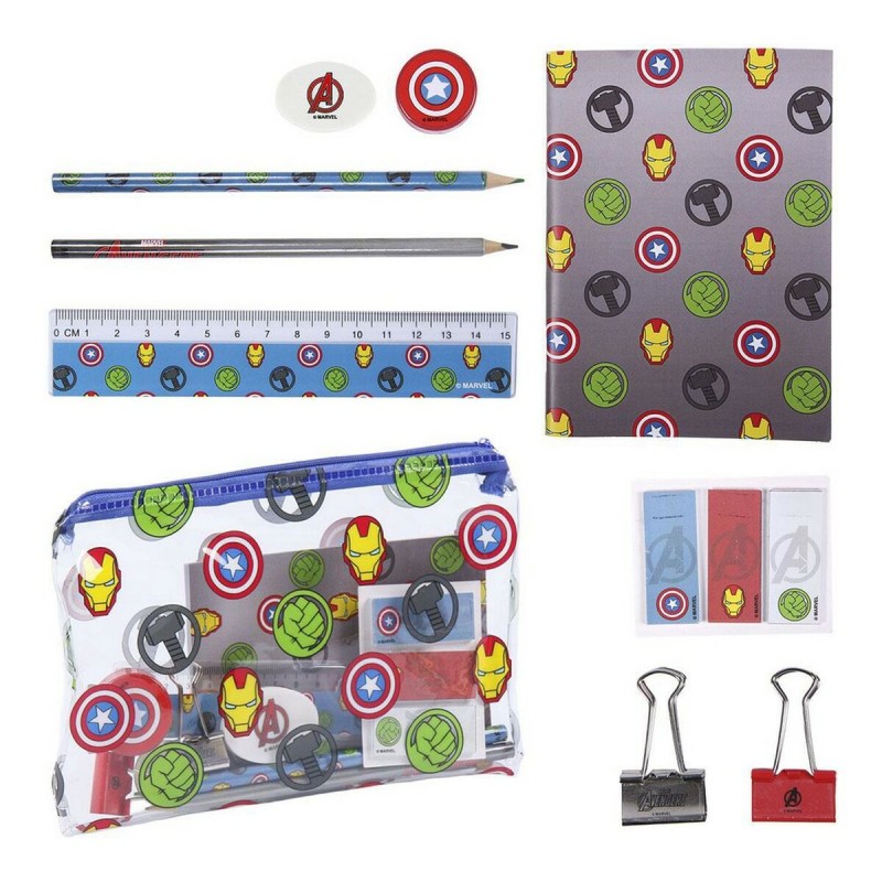 Set di Cancelleria The Avengers (12 pcs) Set di Cancelleria The Avengers (12 pcs)