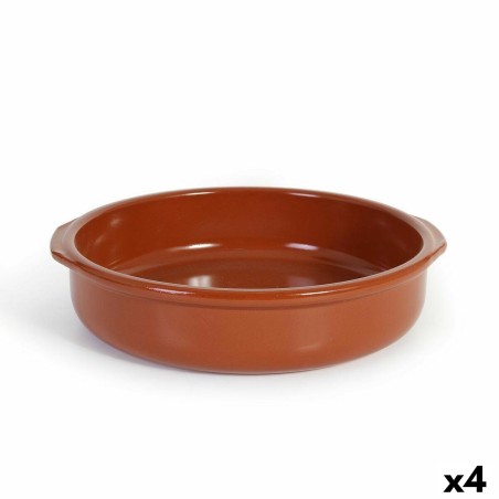 Teglia Azofra Argilla cotta 31 x 29,5 x 7,5 cm (4 Unità)