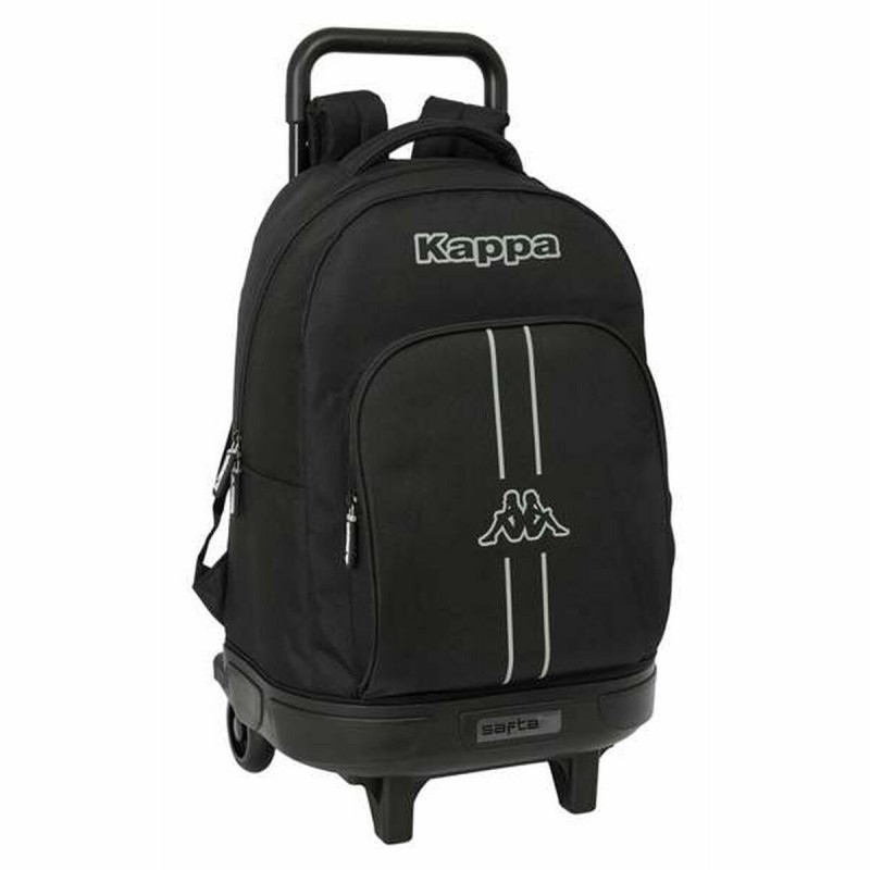 Zaino Scuola Kappa Dark Nero 33 x 45 x 22 cm Zaino Scuola Kappa Dark Nero 33 x 45 x 22 cm