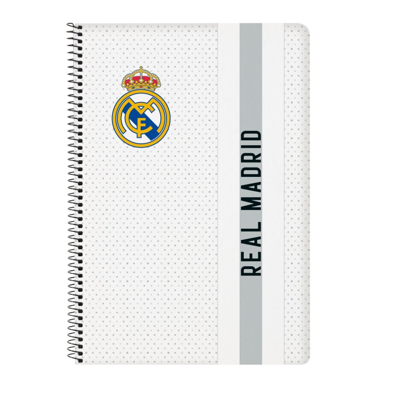 Agenda Real Madrid C.F. Bianco Grigio A4 80 Pagine Agenda Real Madrid C.F. Bianco Grigio A4 80 Pagine