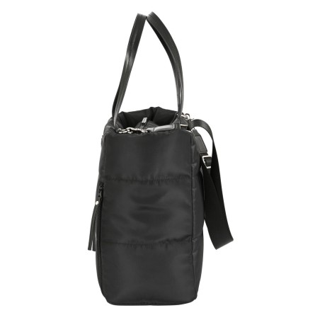 Borsa Moos Negro Trapunta Nero (54 x 31 x 17 cm)