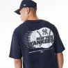 Maglia a Maniche Corte Uomo New Era BASEBALL GRPHIC OS New York Yankees