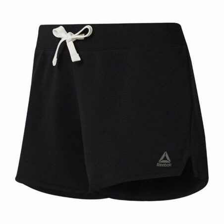 Pantaloncini Sportivi da Donna Reebok Elements Simple Nero