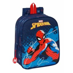 Zaino per Bambini Spider-Man Neon 22 x 27 x 10 cm