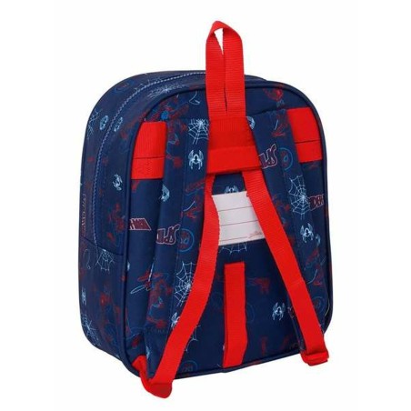 Zaino per Bambini Spider-Man Neon 22 x 27 x 10 cm
